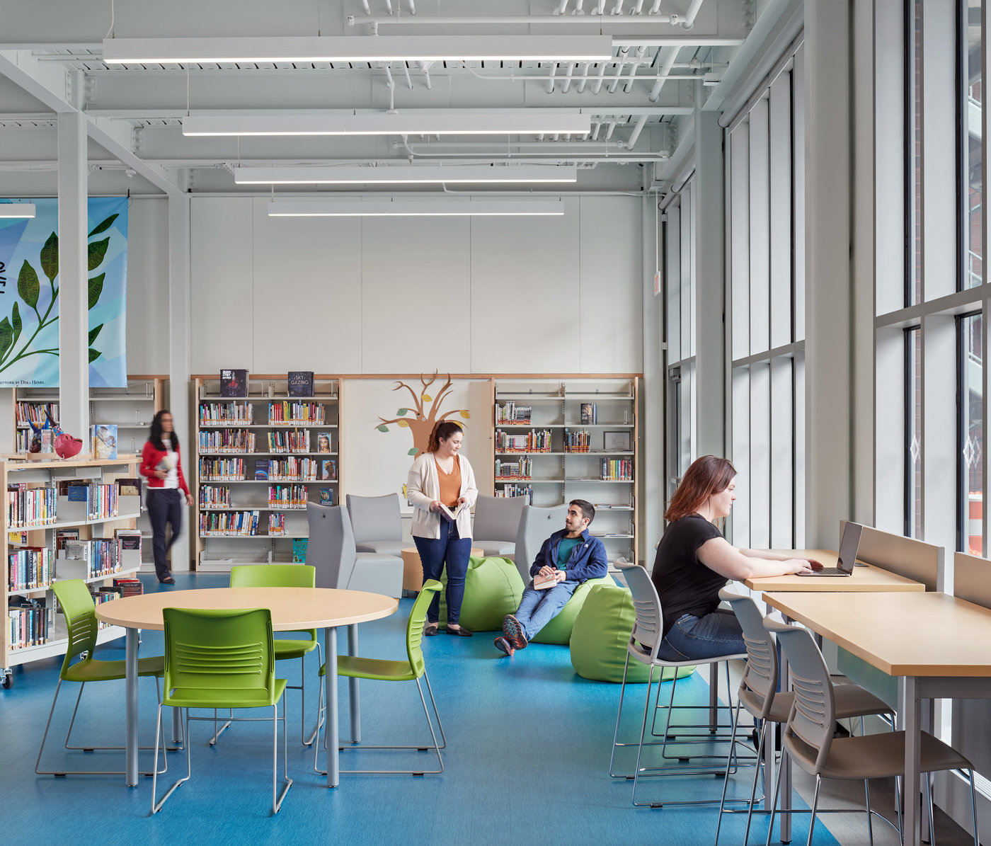 5 hartford public library park street branch library interior seating teen area 1400 xxx q85