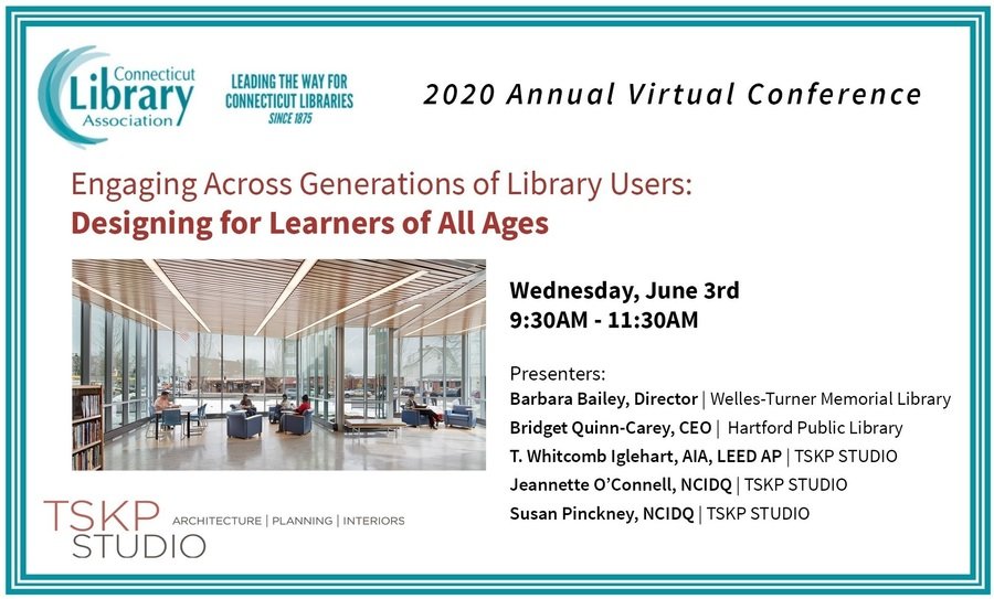 TSKP » Studio » News » Connecticut Library Association's Annual Conference Goes Virtual