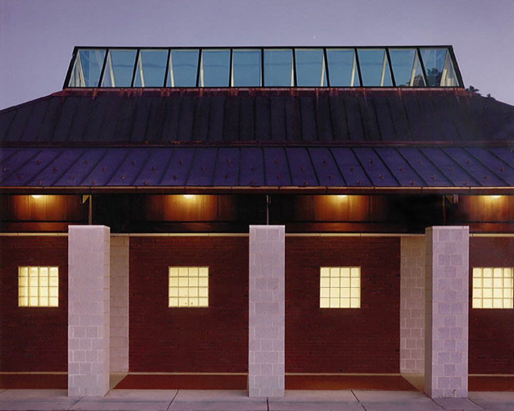 1 tskp greater hartford jewish community center exterior detail sunset lighting columns windows 1400 xxx q85